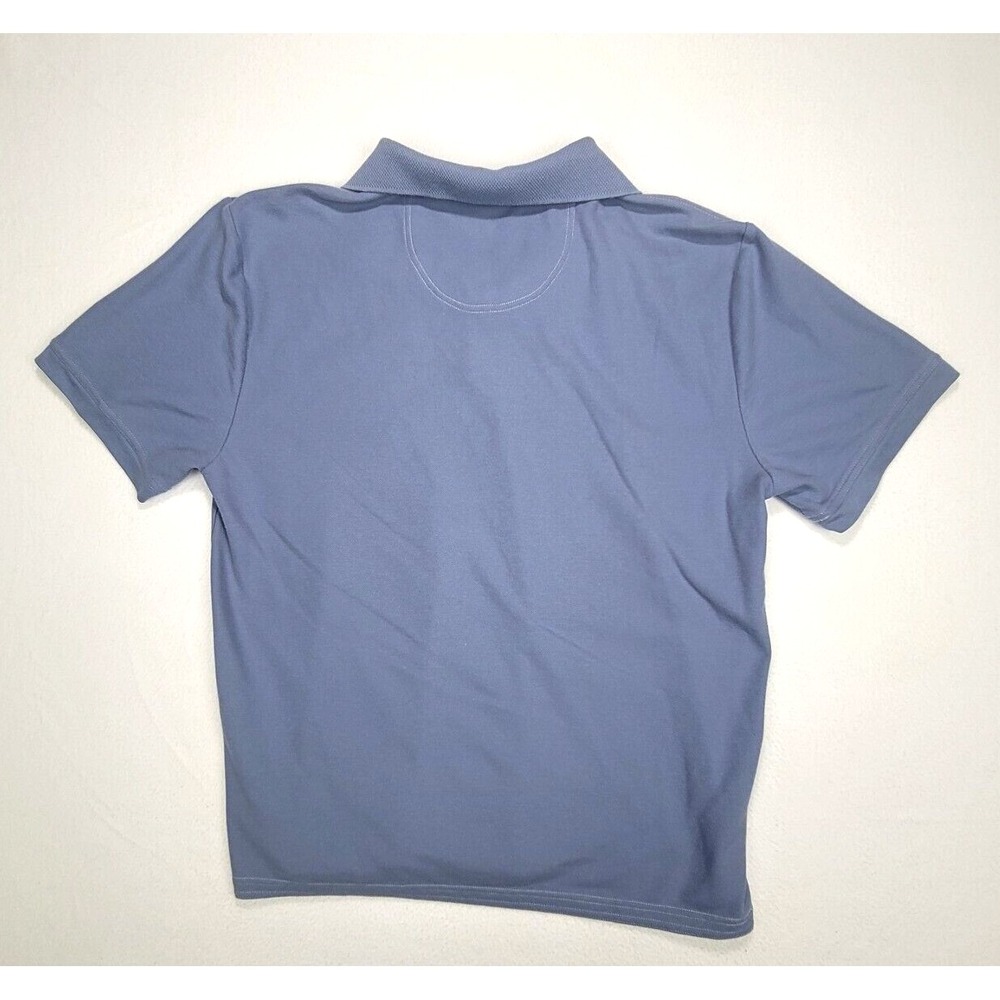 Caribbean Joe Men's Polo Shirt Blue Casual Cotton Embroidered Logo XL - Picture 3 of 8